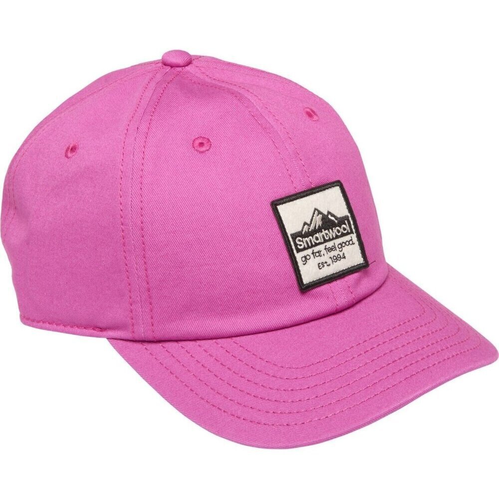 Smartwool Pink Logo Embroidered Patch Cotton Adju… - image 6